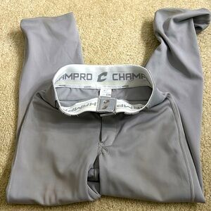 Velcro hem! CHAMPRO baseball pants